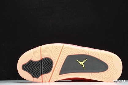 Hyperoad WMNS RETRO 4 'HOT PUNCH AIR JORDAN BLACK-VOLT' NRG 0921